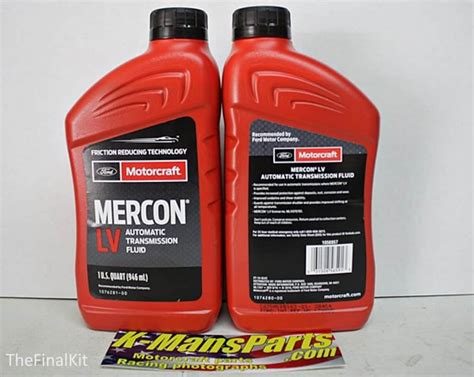 Best Mercon LV replacement fluid .